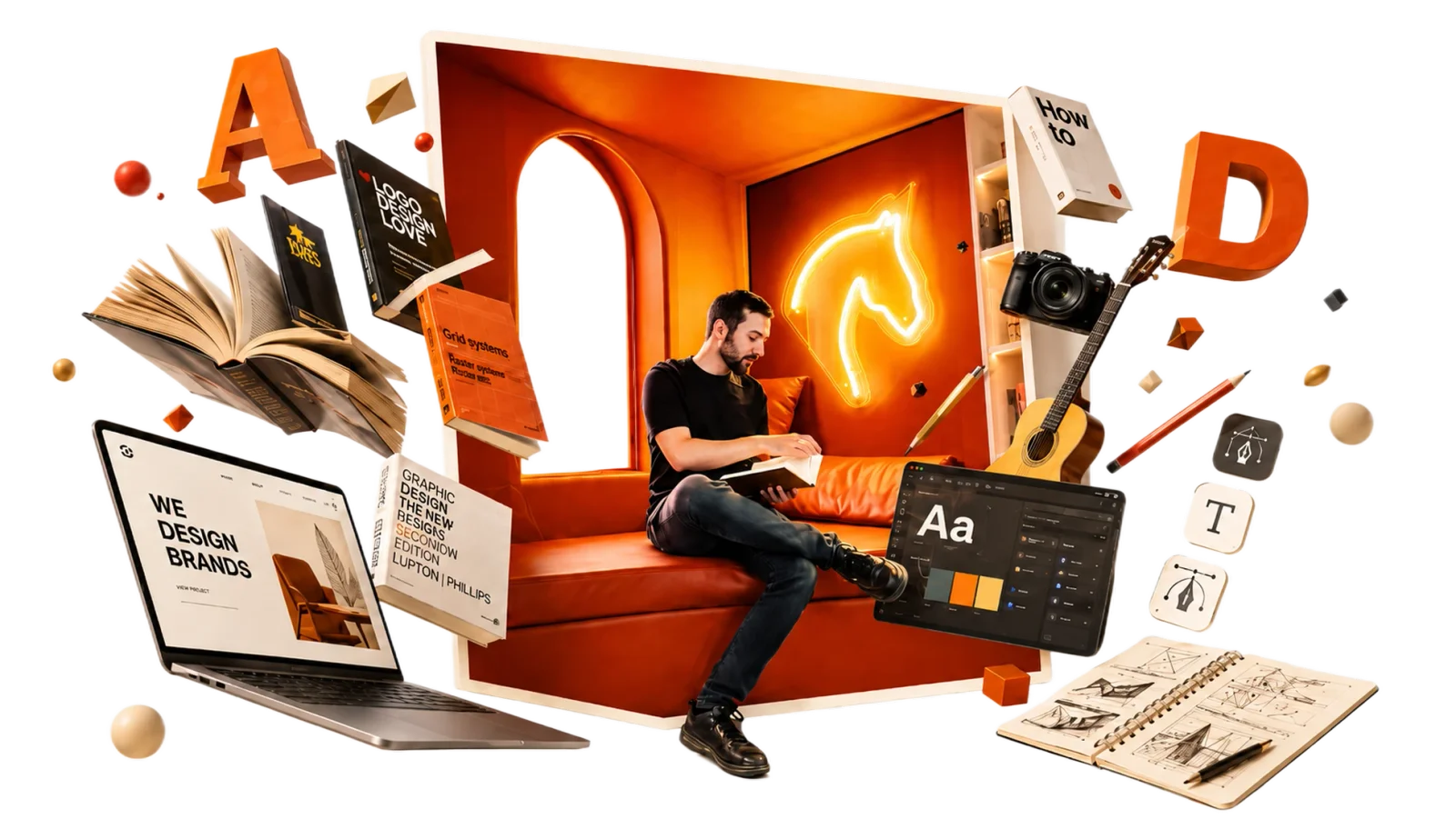 Altay Dagistan, directeur artistique et web designer
